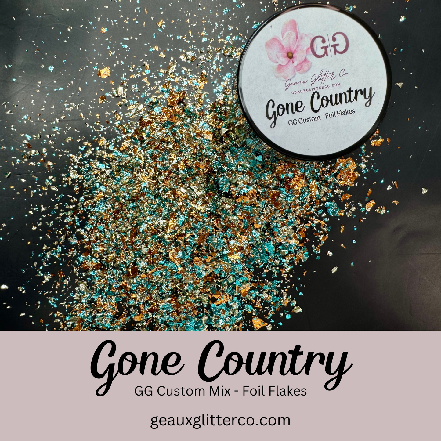Gone Country Foil Flakes - GG Custom Mix