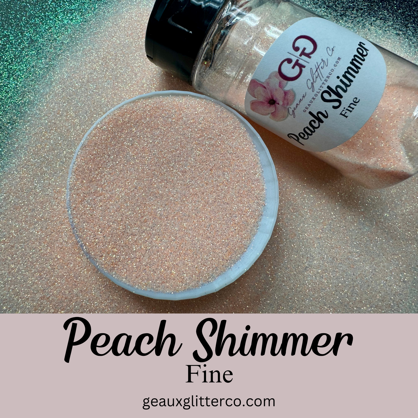 Peach Shimmer Fine