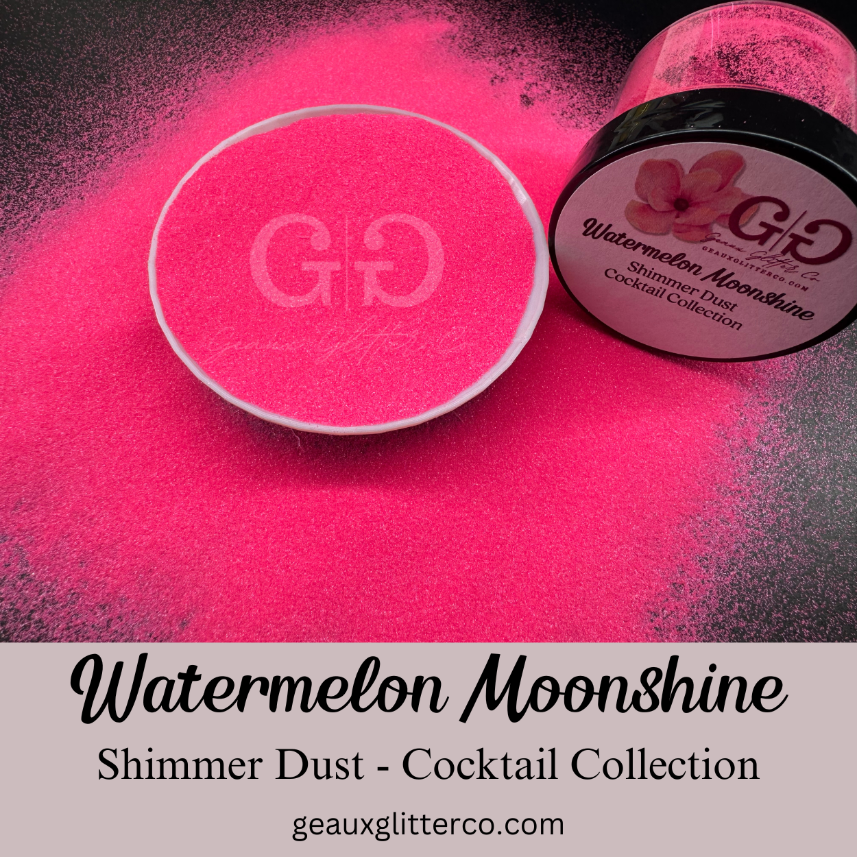 Watermelon Moonshine Shimmer Dust - Cocktail Collection