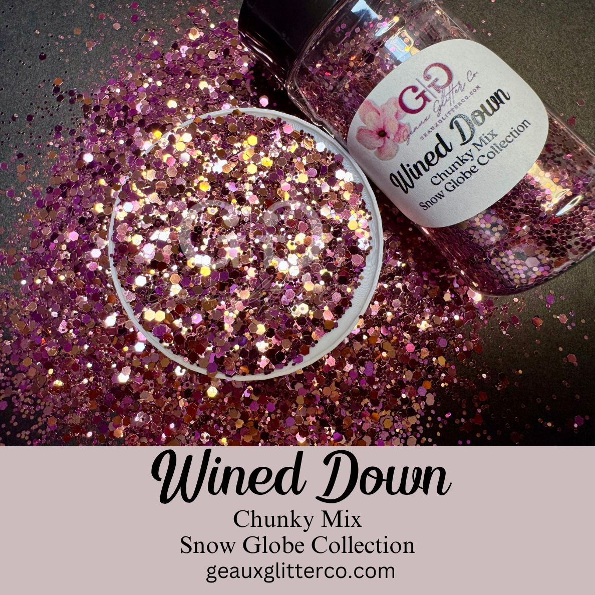 Wined Down Chunky Mix - Snow Globe Collection