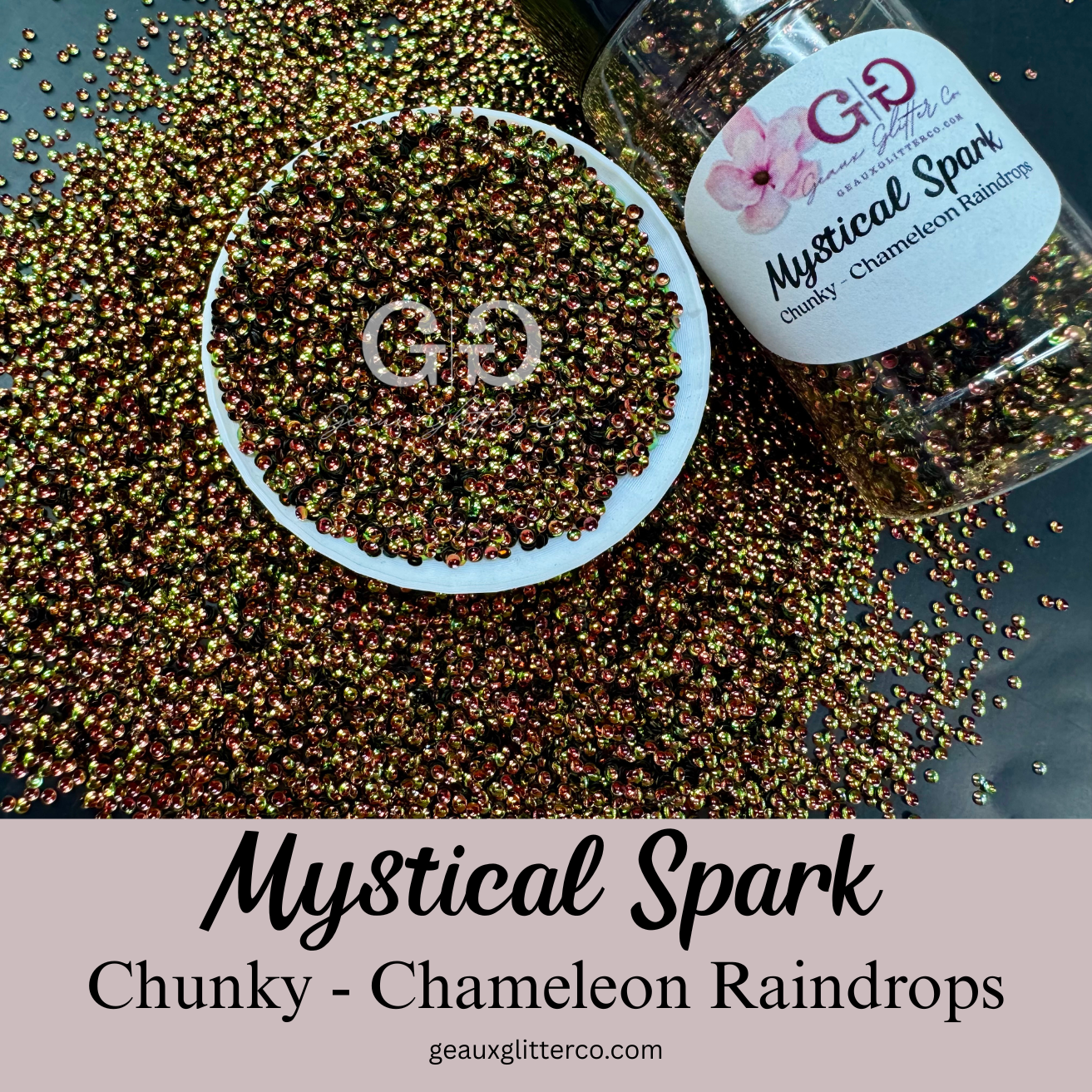 Mystical Spark - Chunky - Chameleon Raindrops