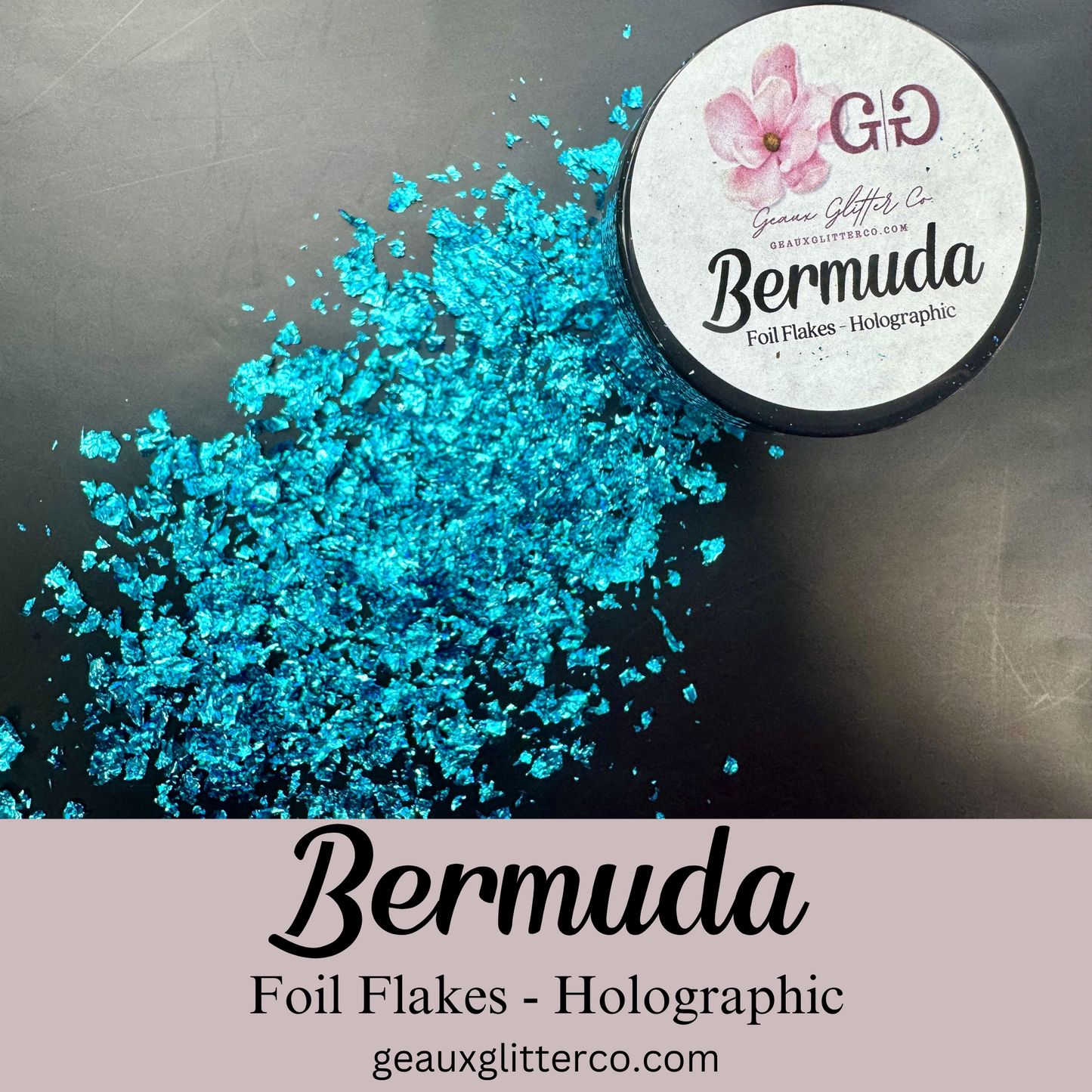 Bermuda - Holographic Foil Flakes