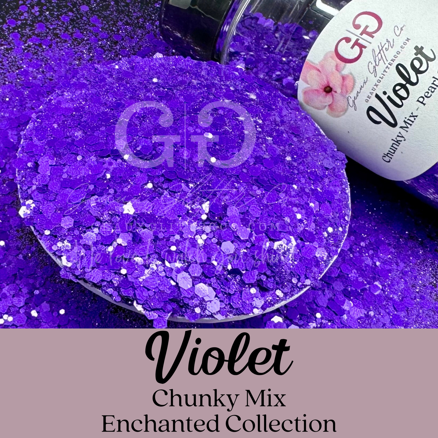 Violet Chunky Mix - Enchanted Collection