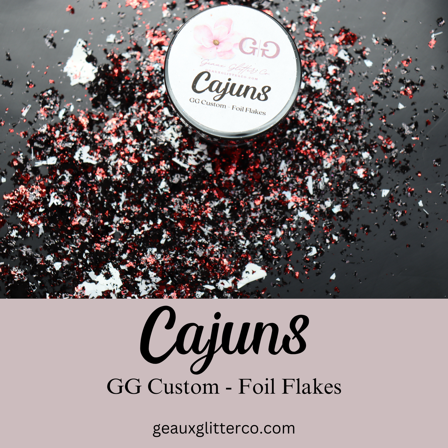 Cajuns Foil Flakes - GG Custom Mix