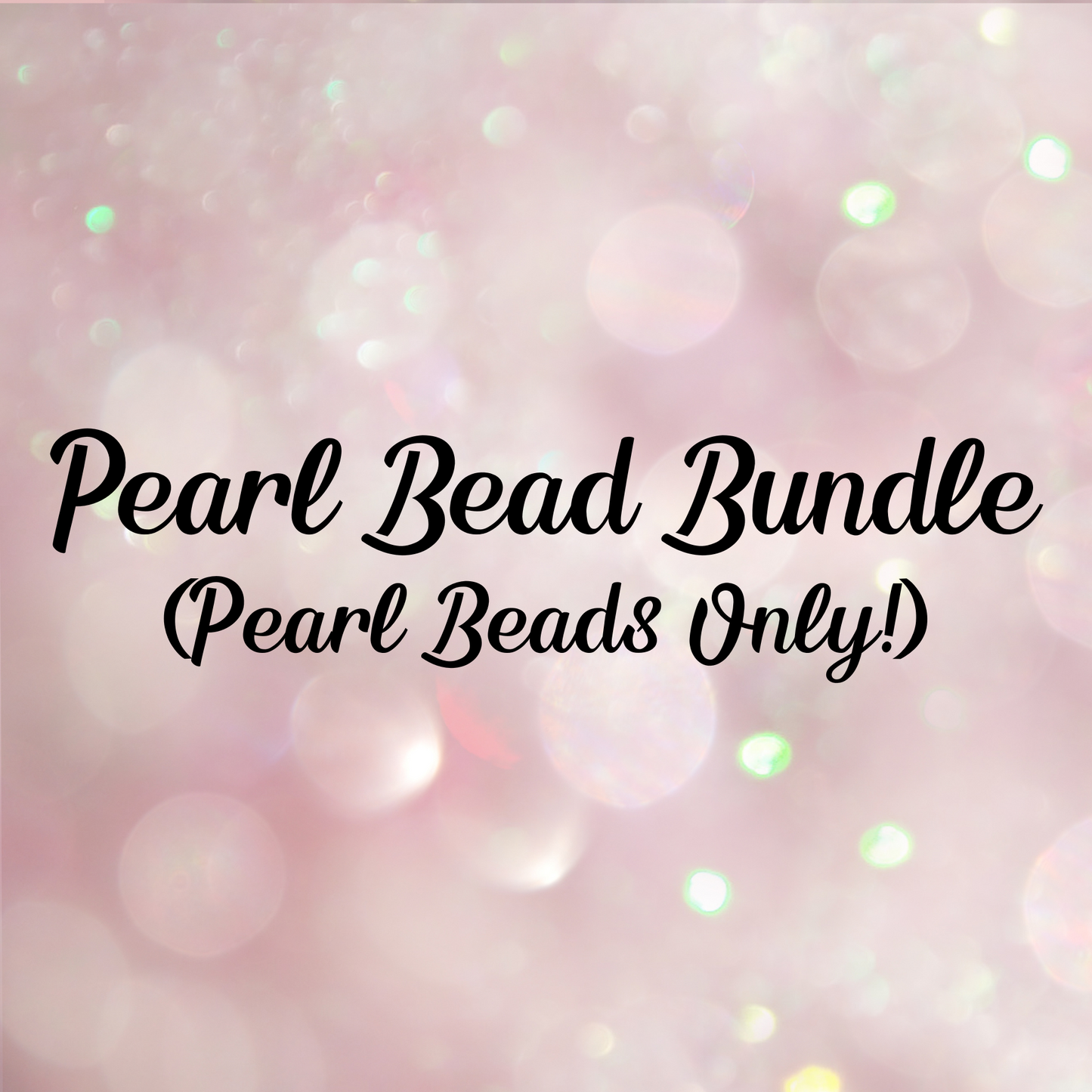 Pearl Flatback Beads Bundle