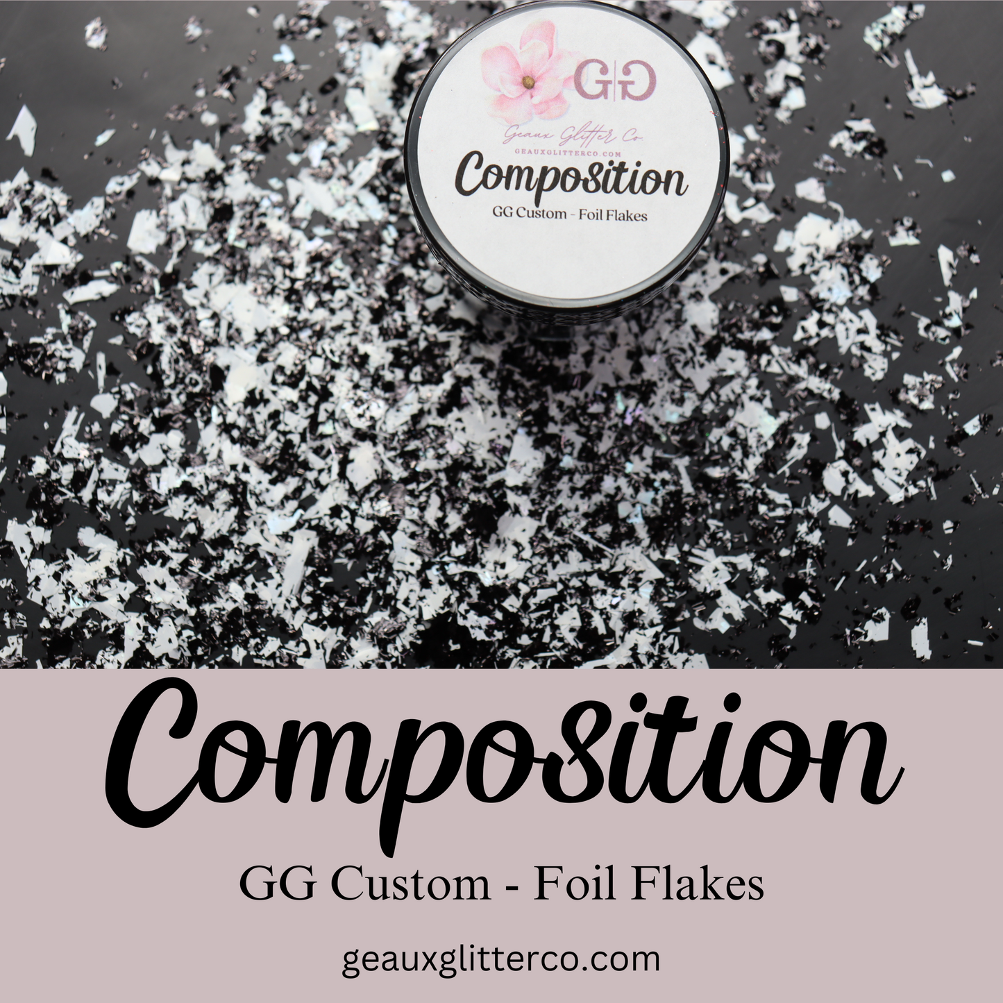 Composition Foil Flakes - GG Custom Mix