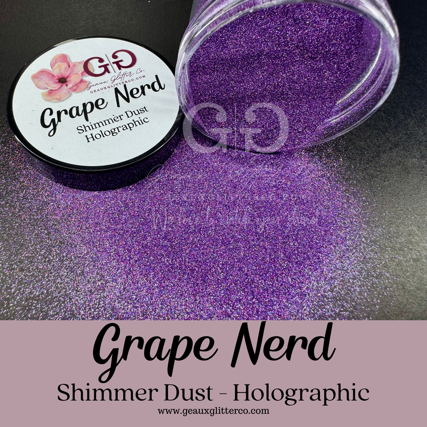 Grape Nerd - Holographic Shimmer Dust