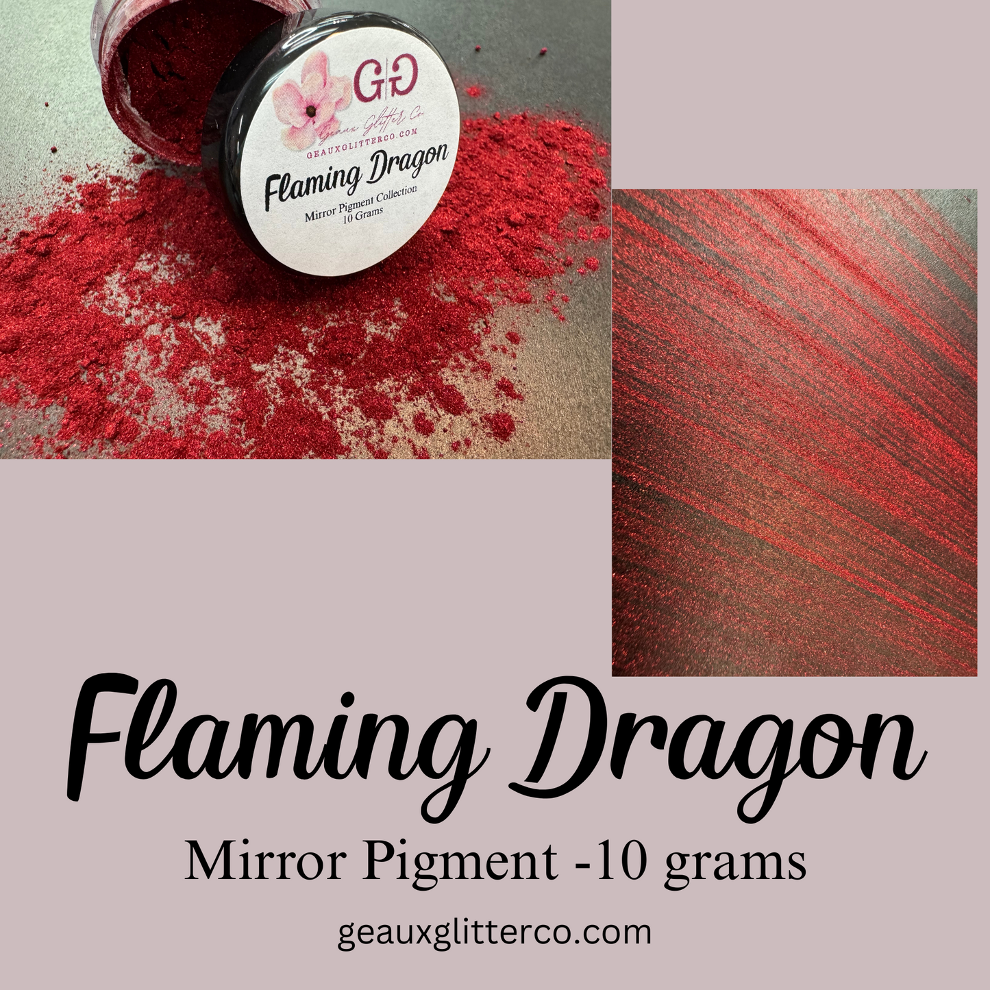 Flaming Dragon - Mirror Pigment - 10 grams