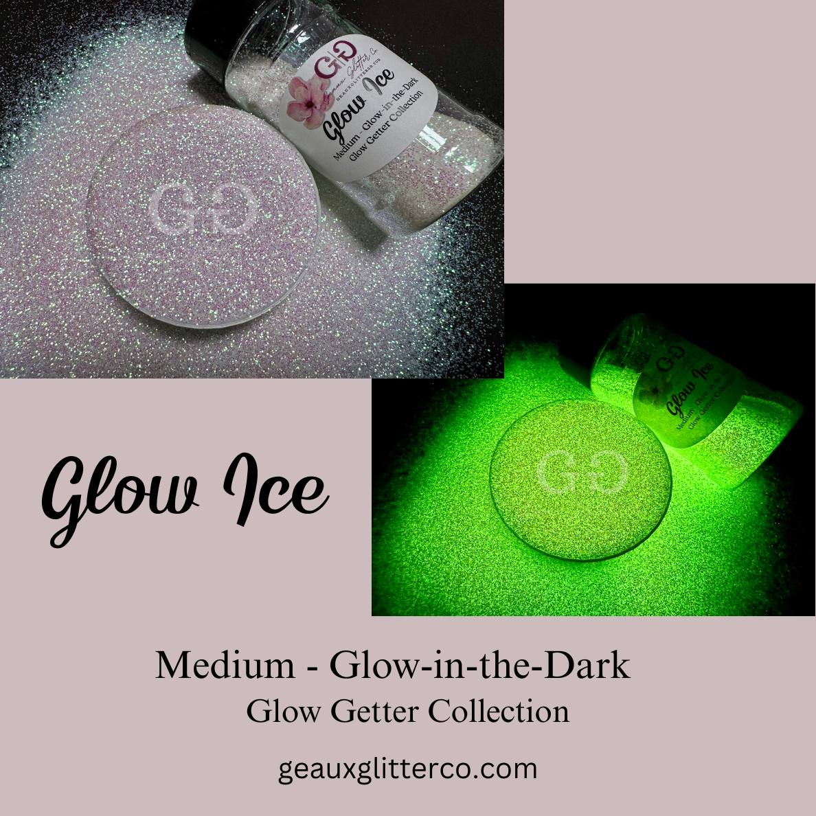 Glow Ice - Glow-in-the-Dark - Medium