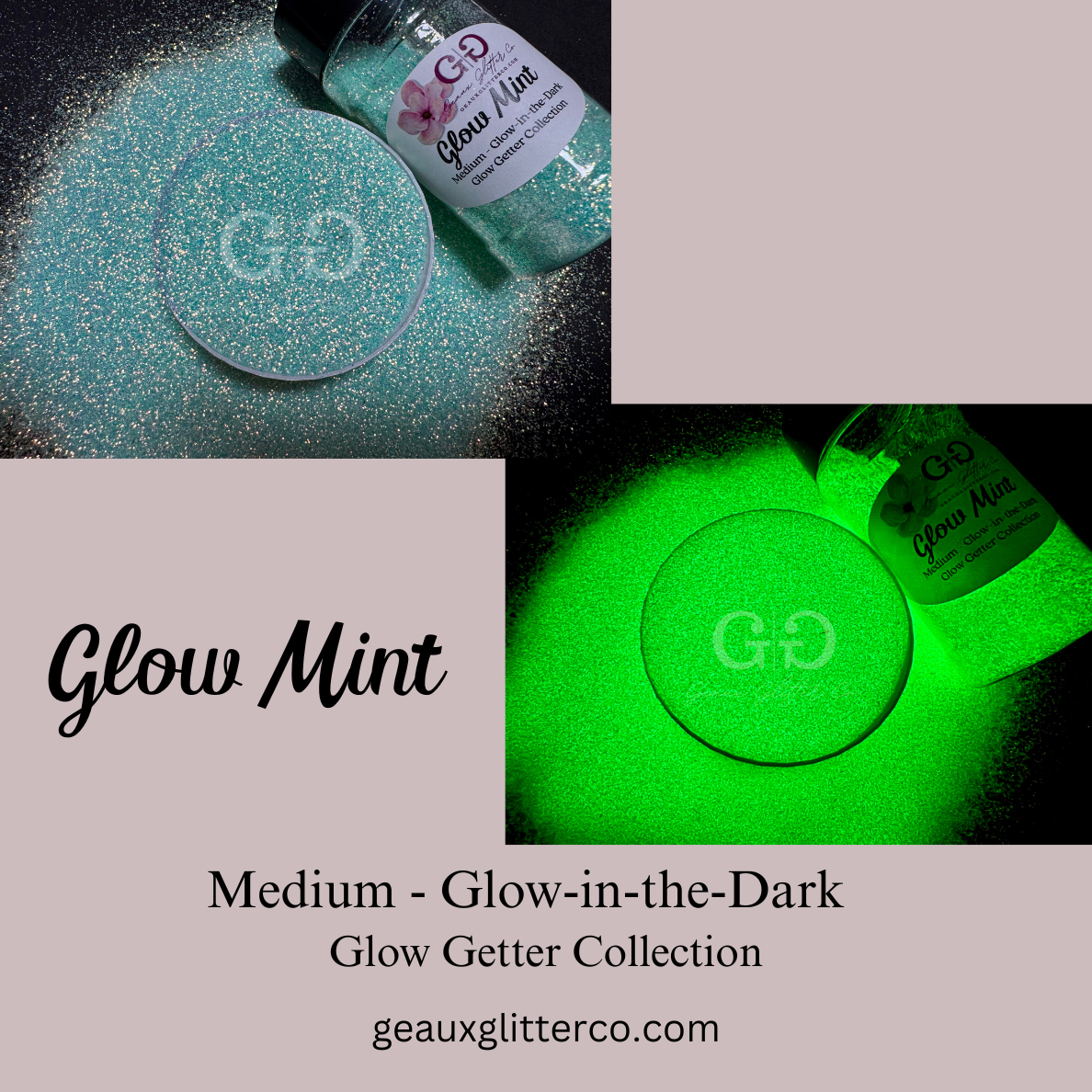 Glow Mint - Glow-in-the-Dark - Medium