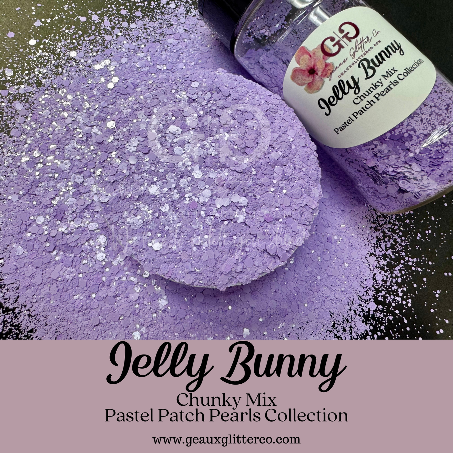 Jelly Bunny Chunky Mix - Pastel Patch Pearl Collection