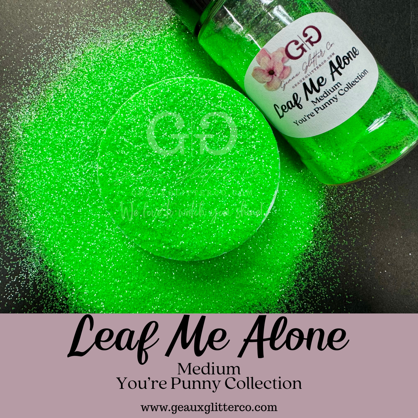 Leaf Me Alone Medium - The Punny Collection
