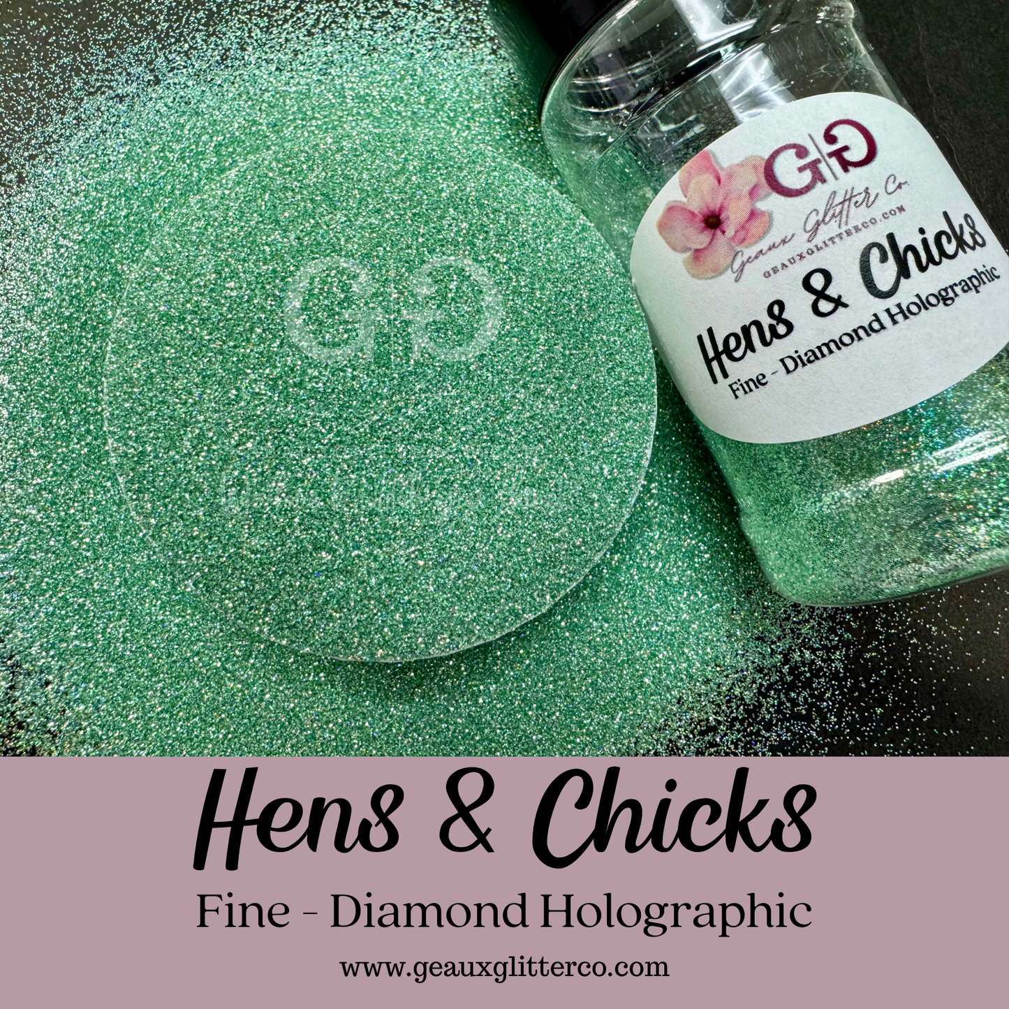 Hens & Chicks Fine - Diamond Holographic Series