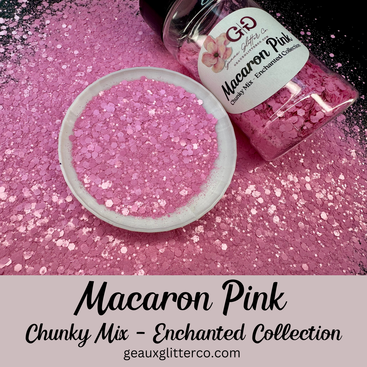 Macaron Pink Chunky Mix - Enchanted Collection