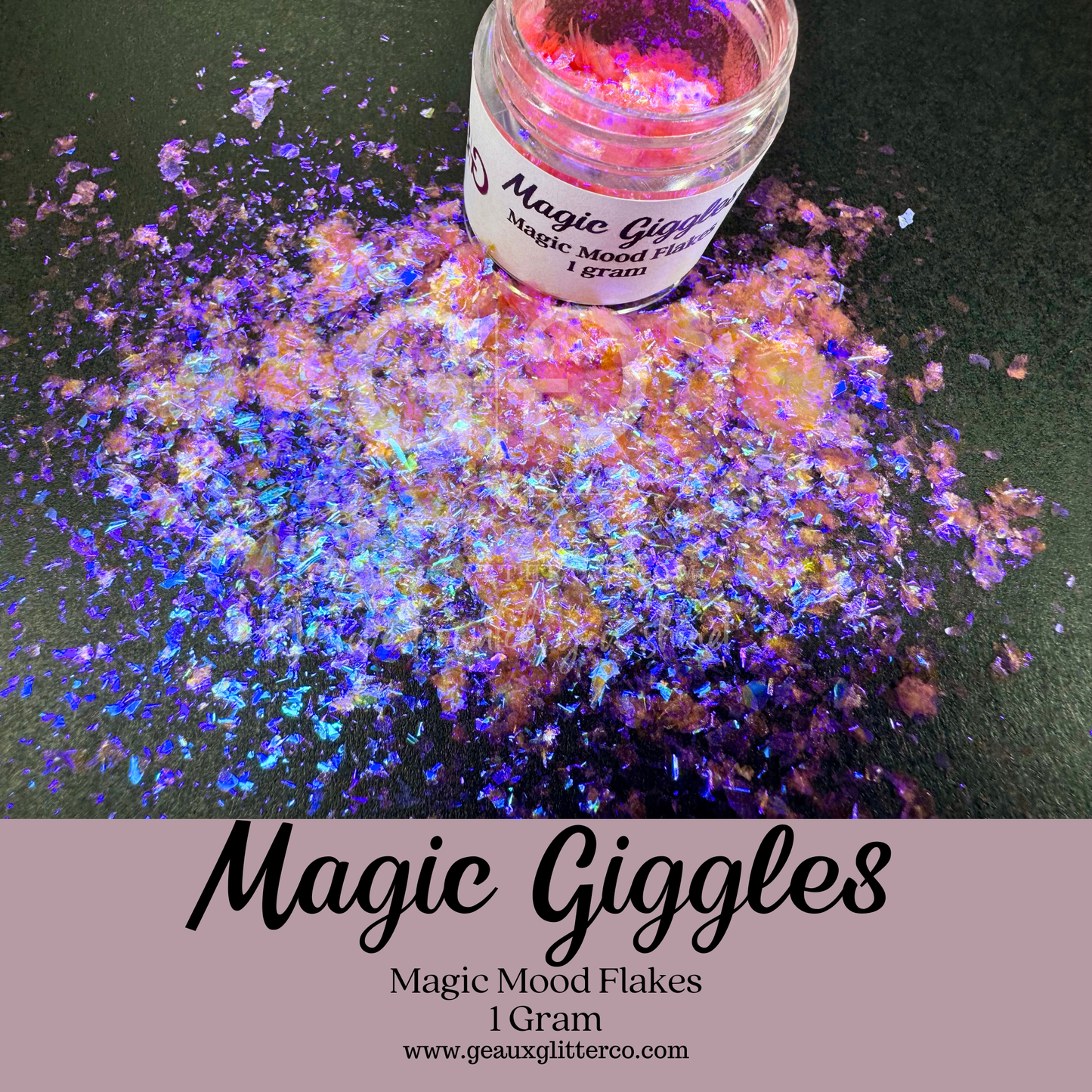 Magic Giggles - Magic Mood Flakes - 1 gram jar