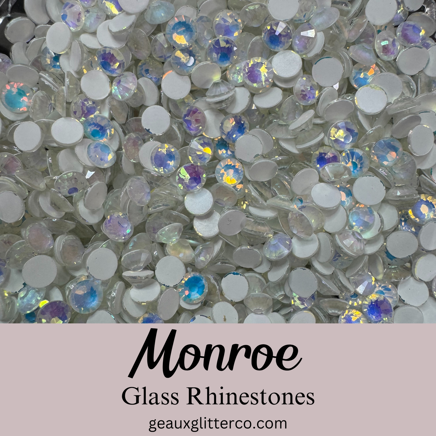 Monroe Glass Rhinestones