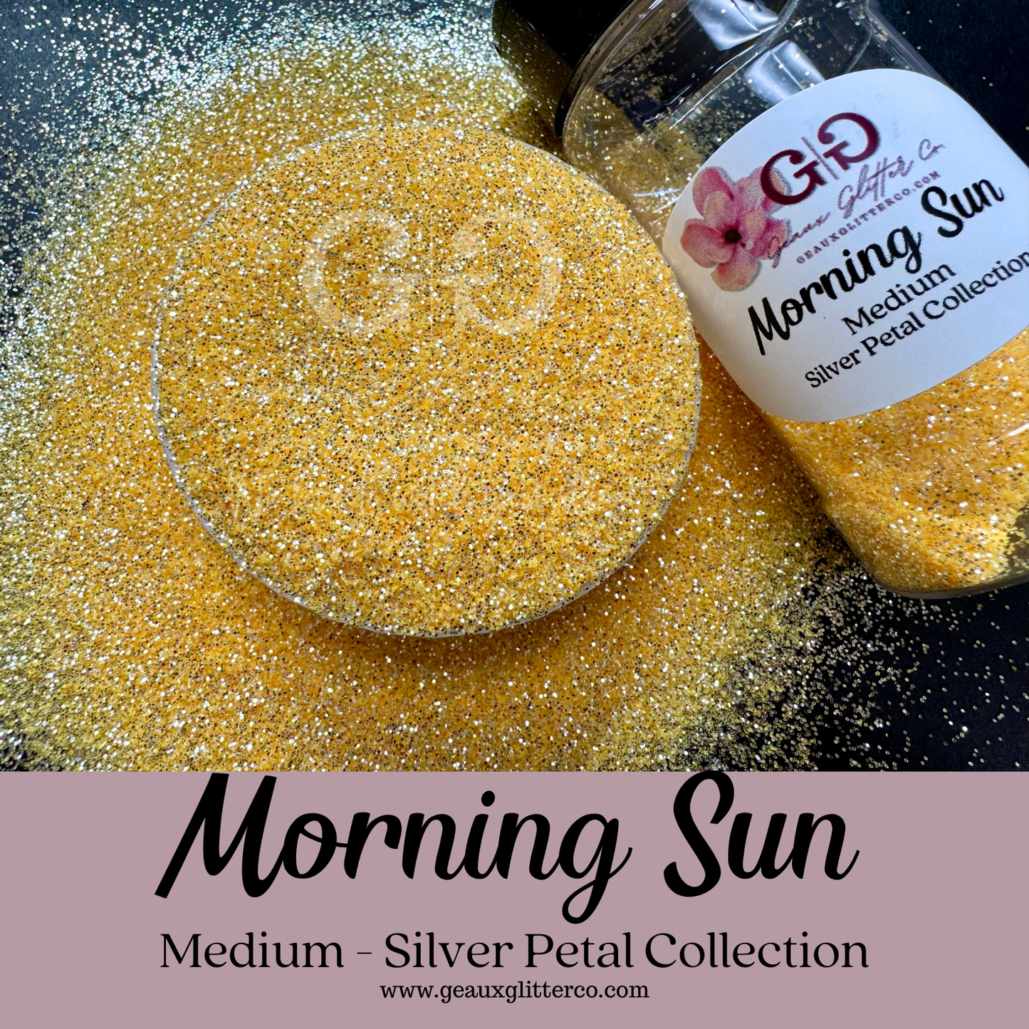 Morning Sun - Medium - Silver Petal Collection