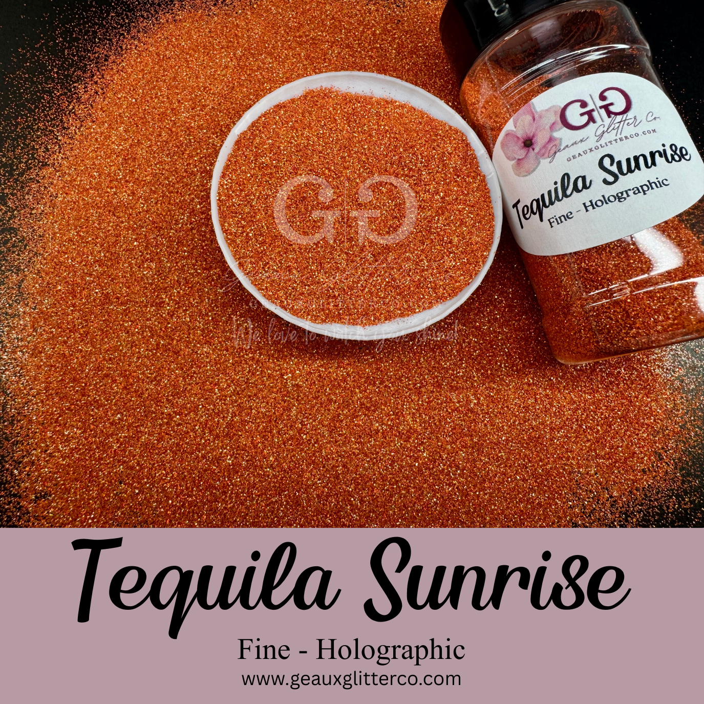 Tequila Sunrise Fine - Holographic