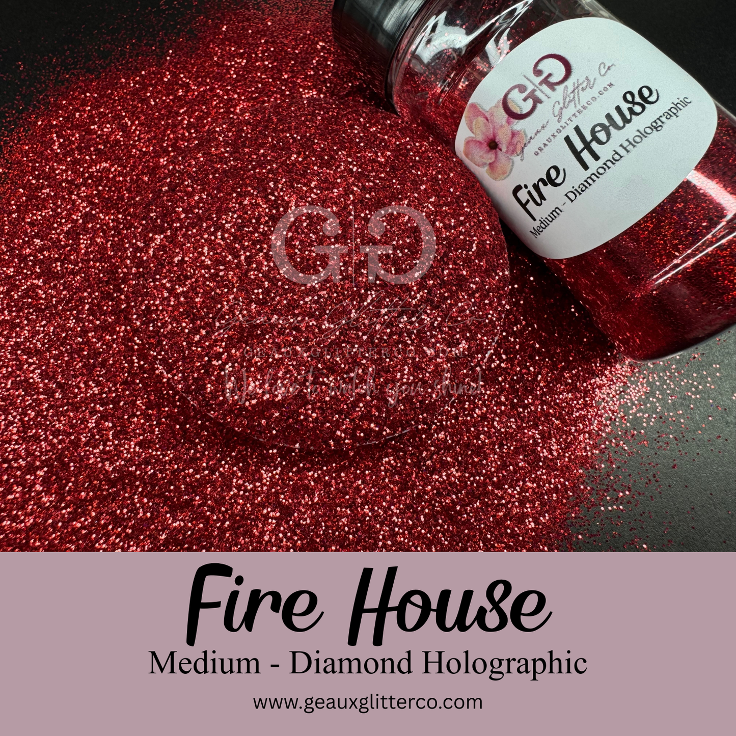 Fire House Medium - Diamond Holographic Series