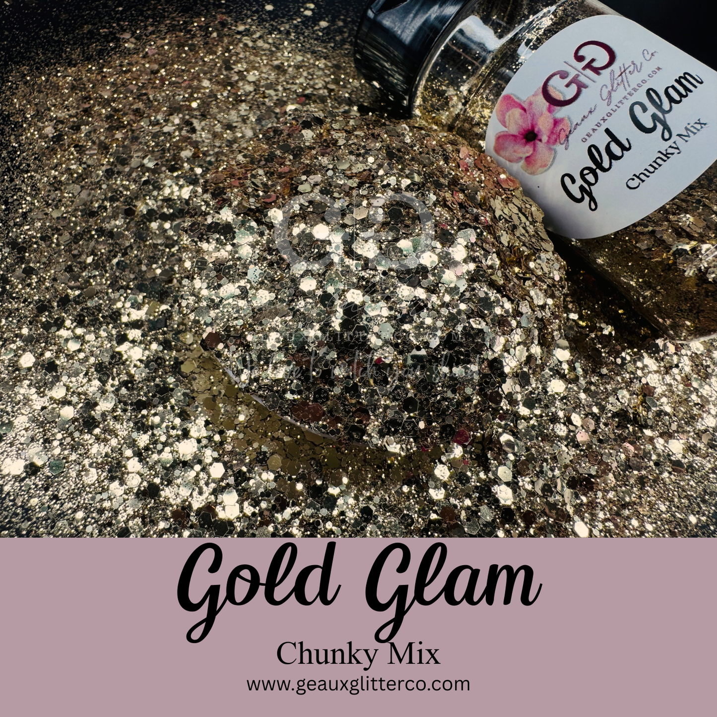 Gold Glam Chunky Mix