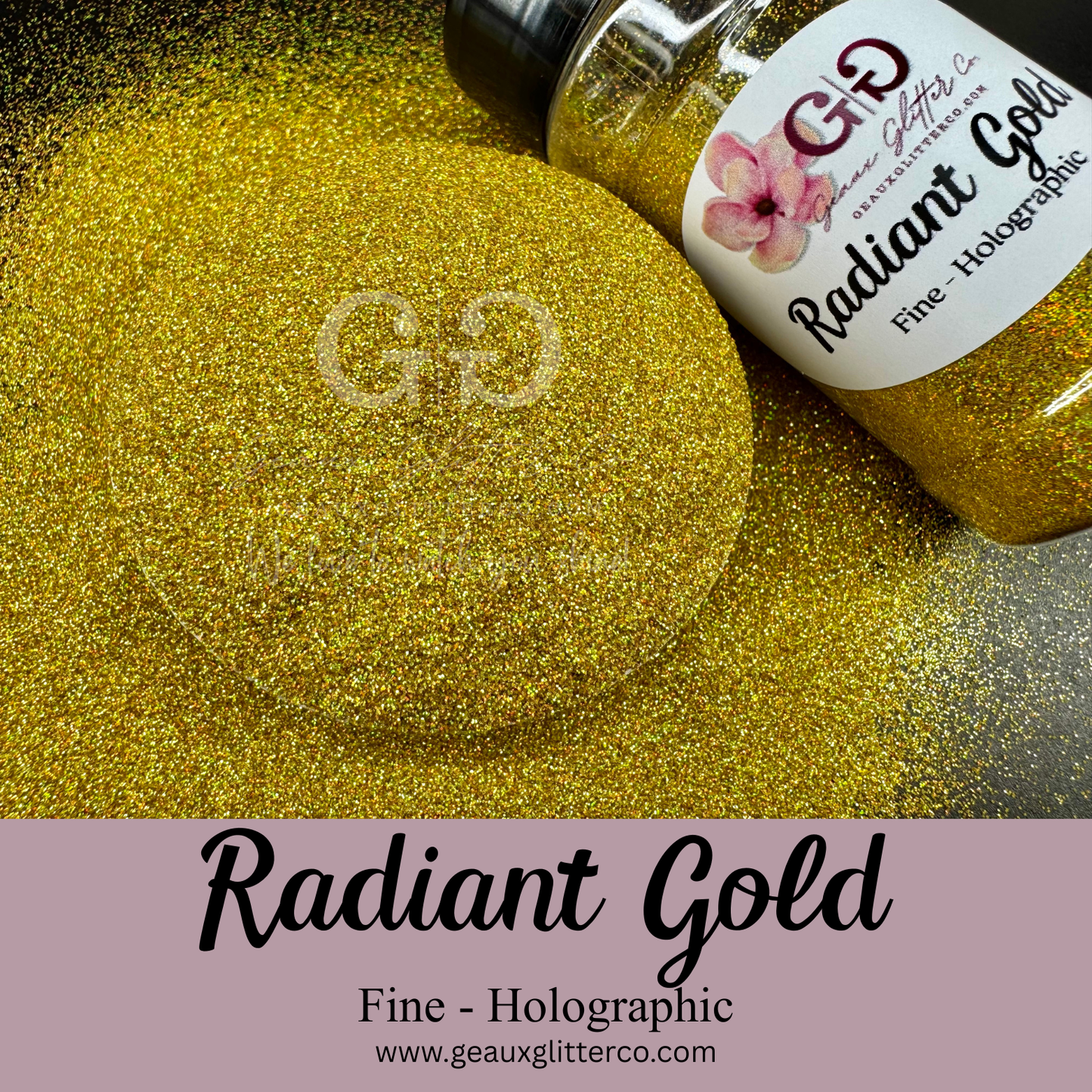 Radiant Gold Fine - Holographic