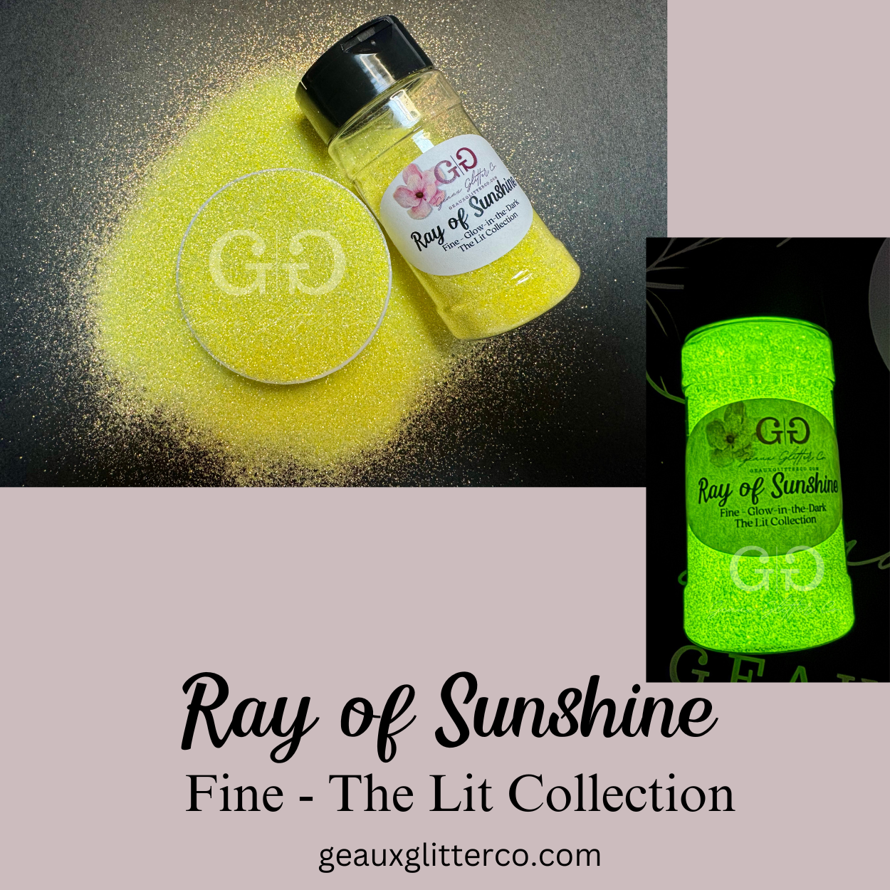 Ray of Sunshine - Fine - Glow-in-the-Dark