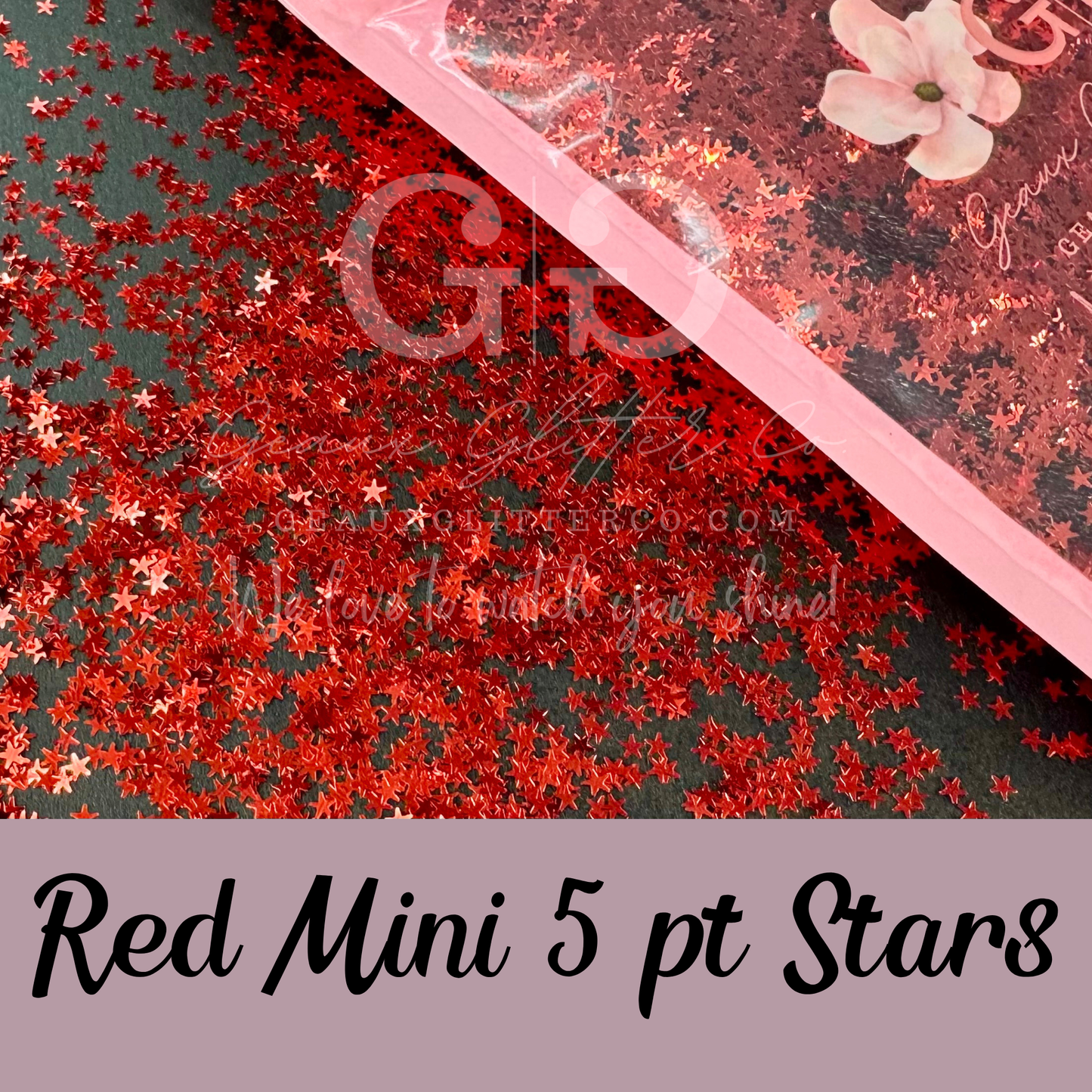Red 5 pt. Stars
