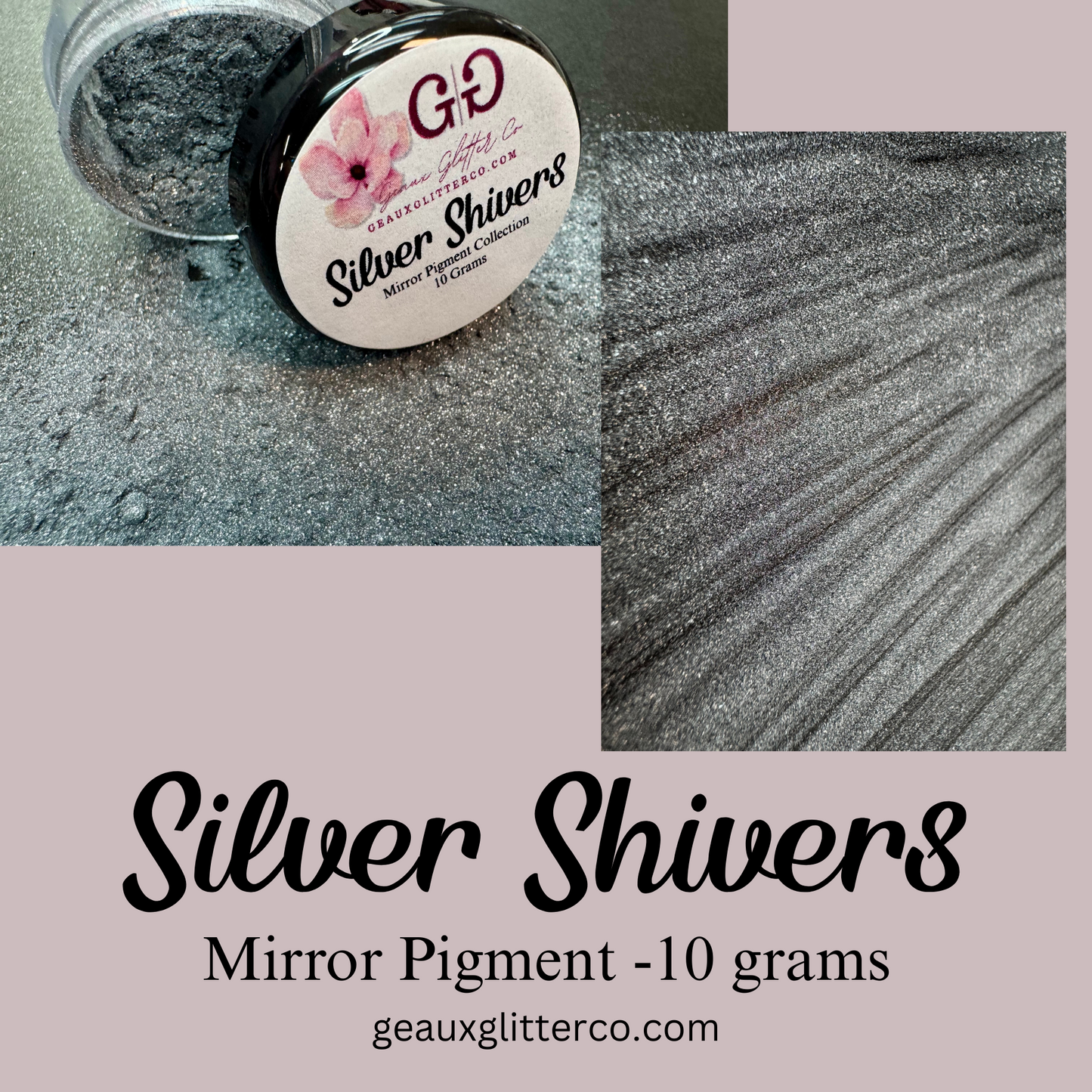 Silver Shivers - Mirror Pigment - 10 grams