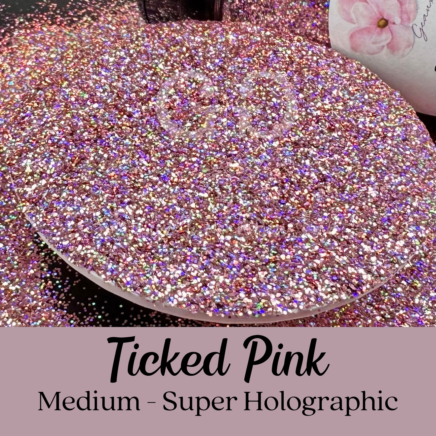 Tickled Pink Medium - Super Holographic
