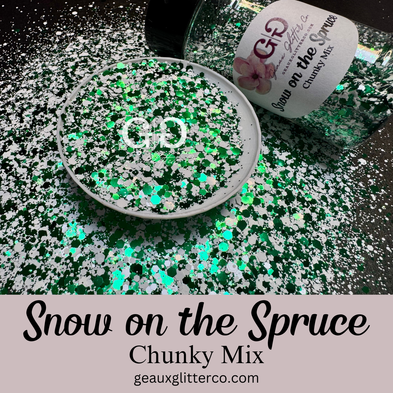 Snow on Spruce Chunky Mix