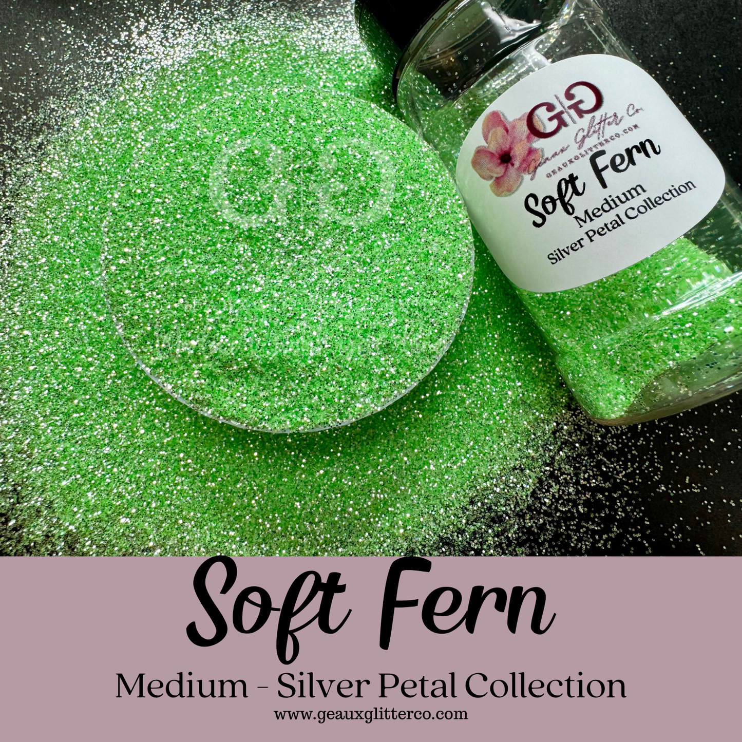 Soft Fern - Medium - Silver Petal Collection
