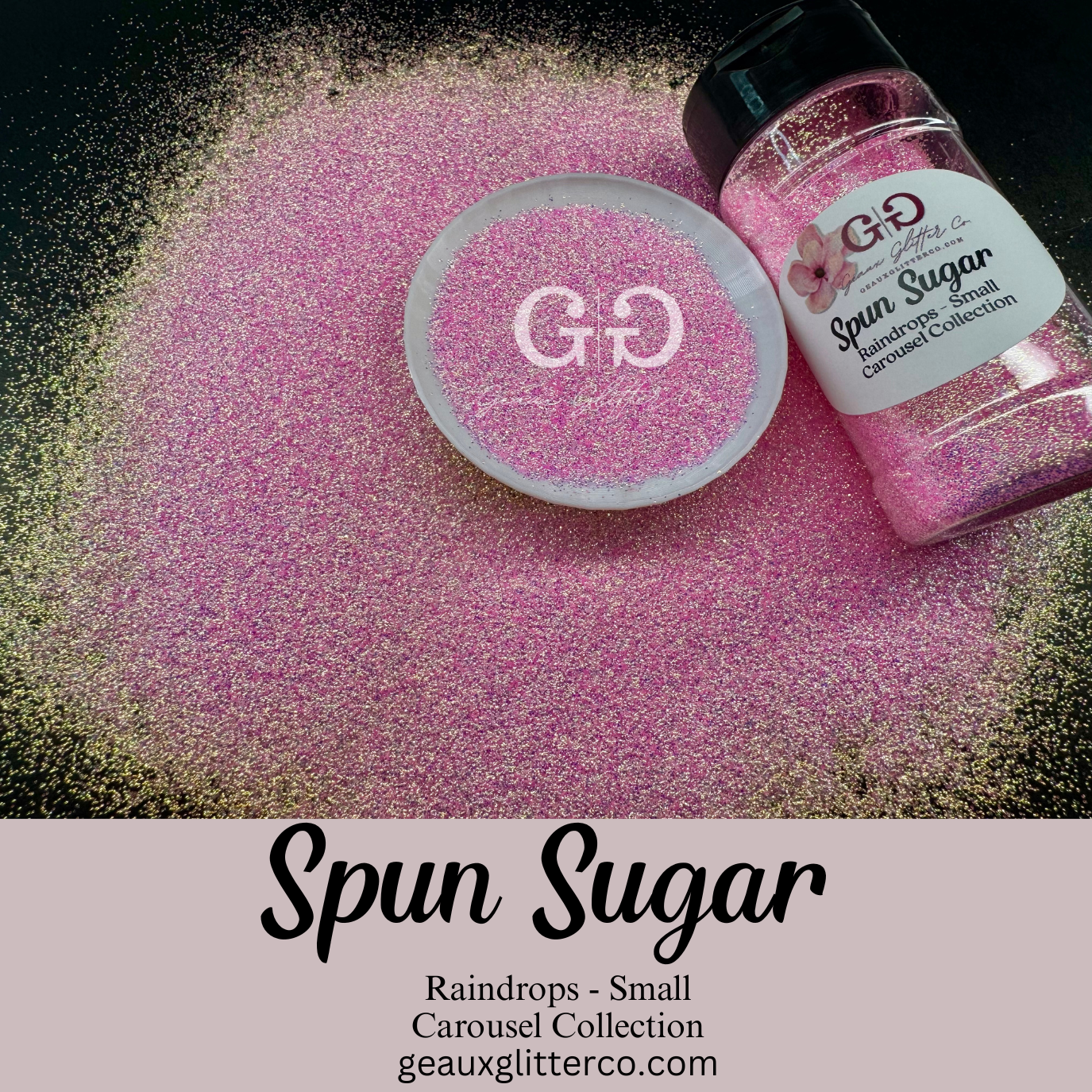 Spun Sugar Raindrops Small