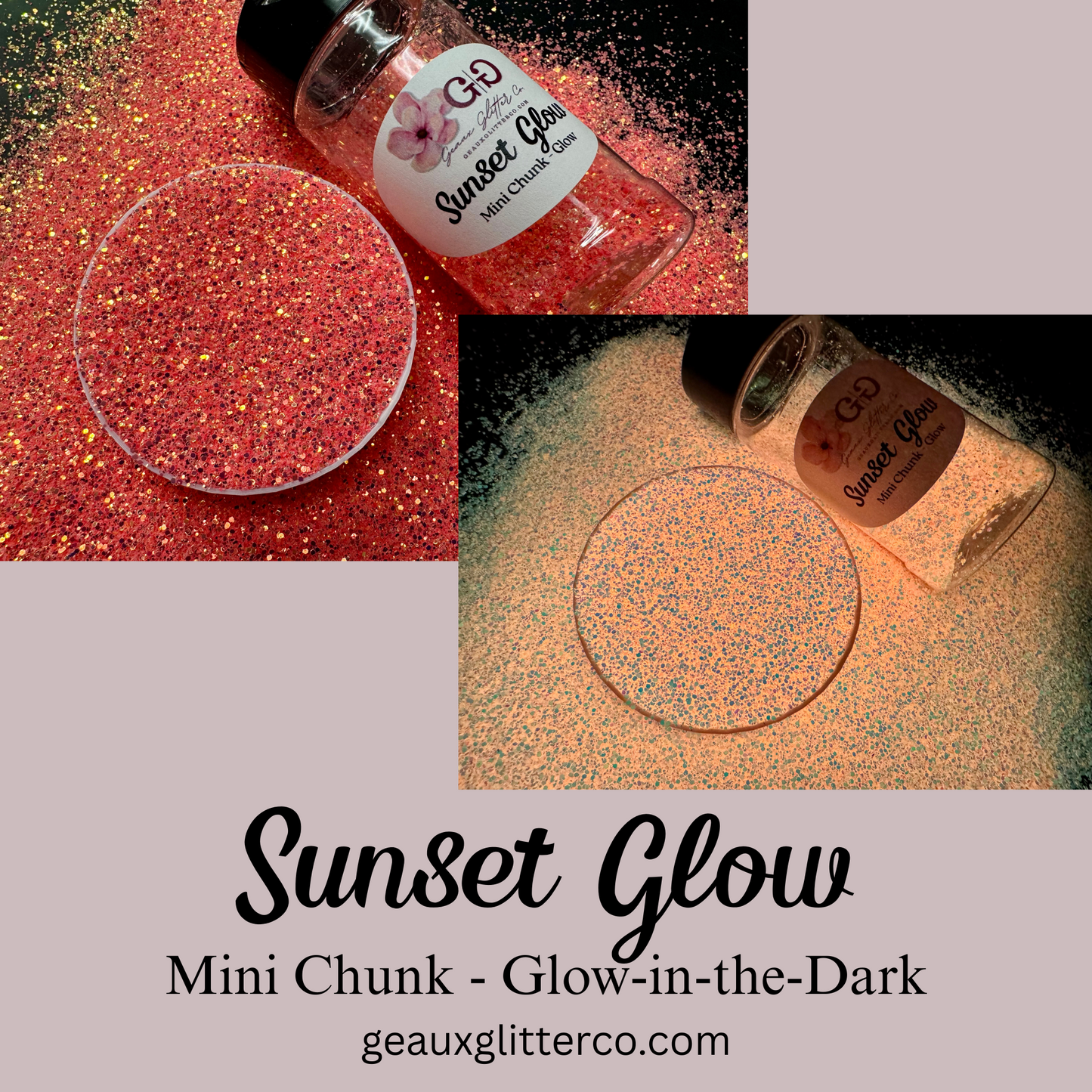 Sunset Glow - Mini Chunk Glow