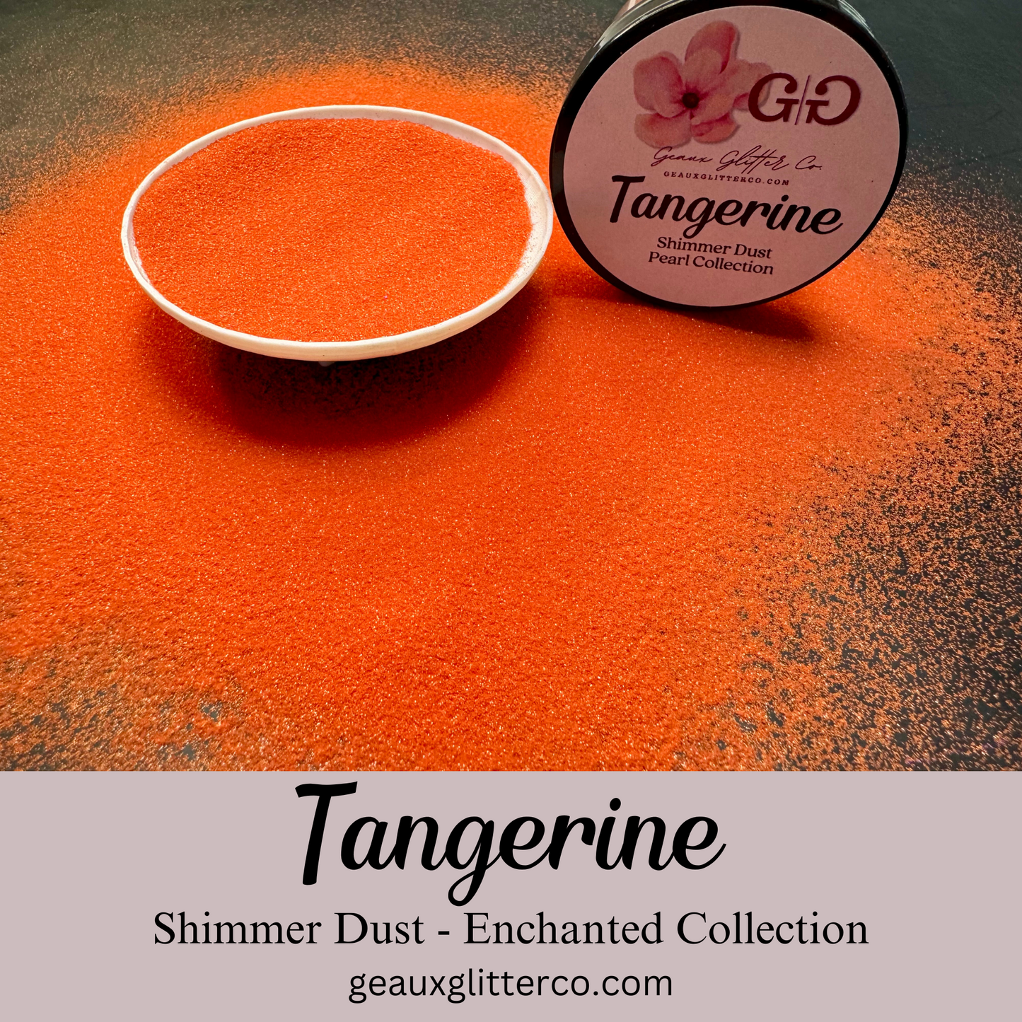 Tangerine Shimmer Dust - Enchanted Collection