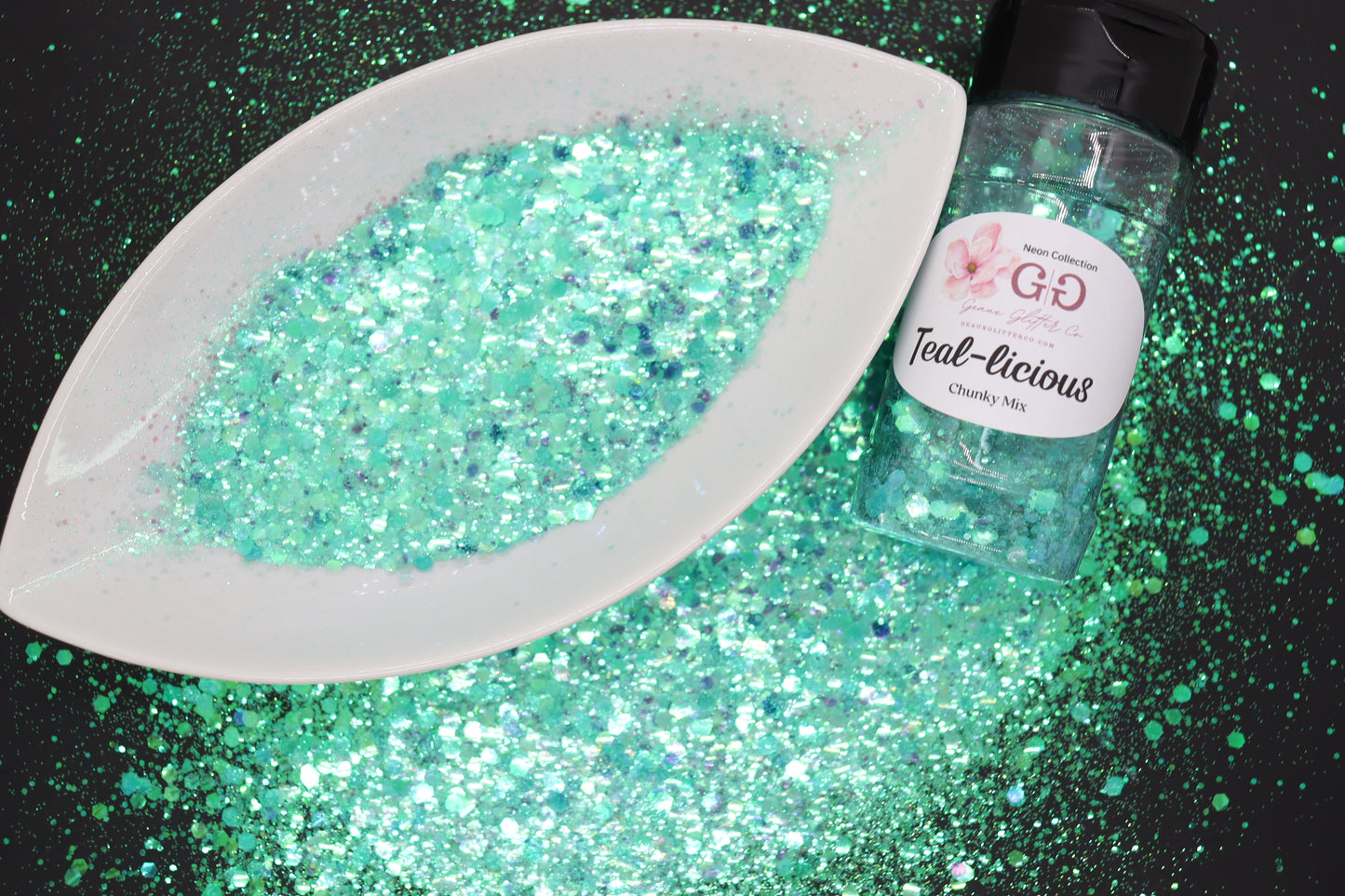 Teal-licious Chunky Mix