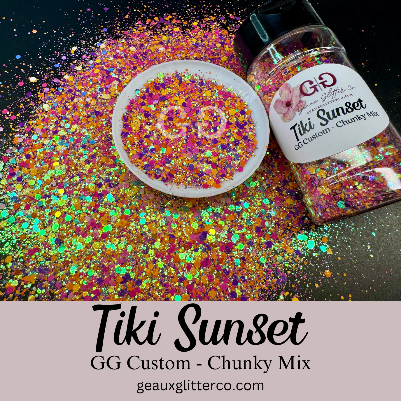 Tiki Sunset - GG Custom - Chunky Mix