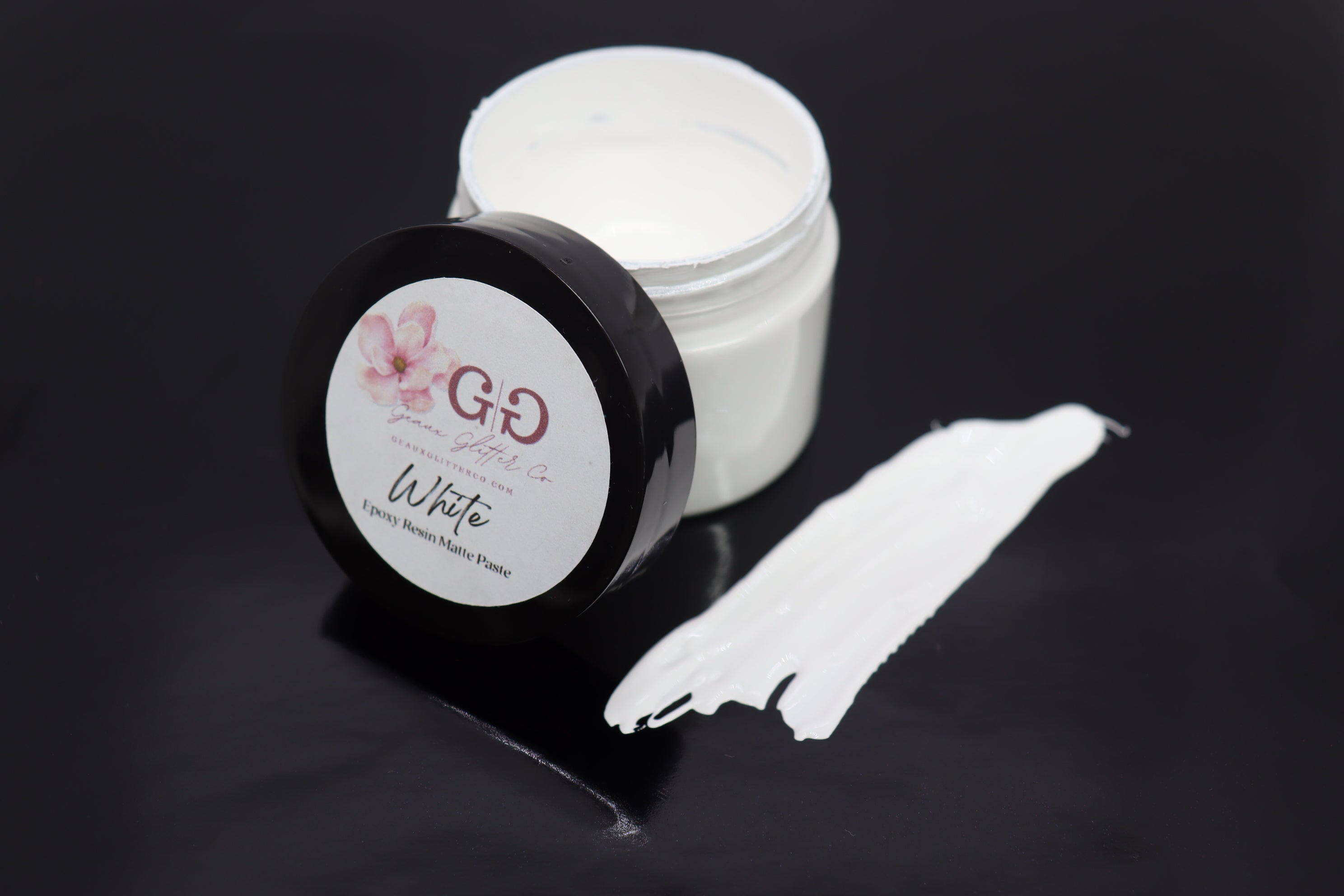 White Epoxy Resin Pigment Paste – Geaux Glitter Co.