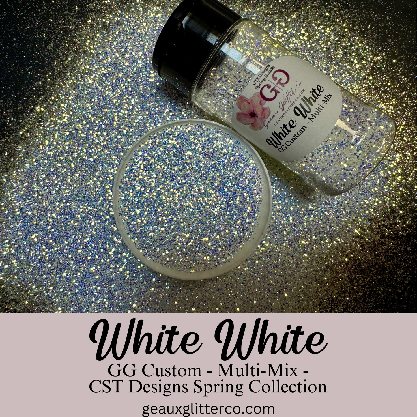 White White - CST Designs Custom - Mini Chunk Mix