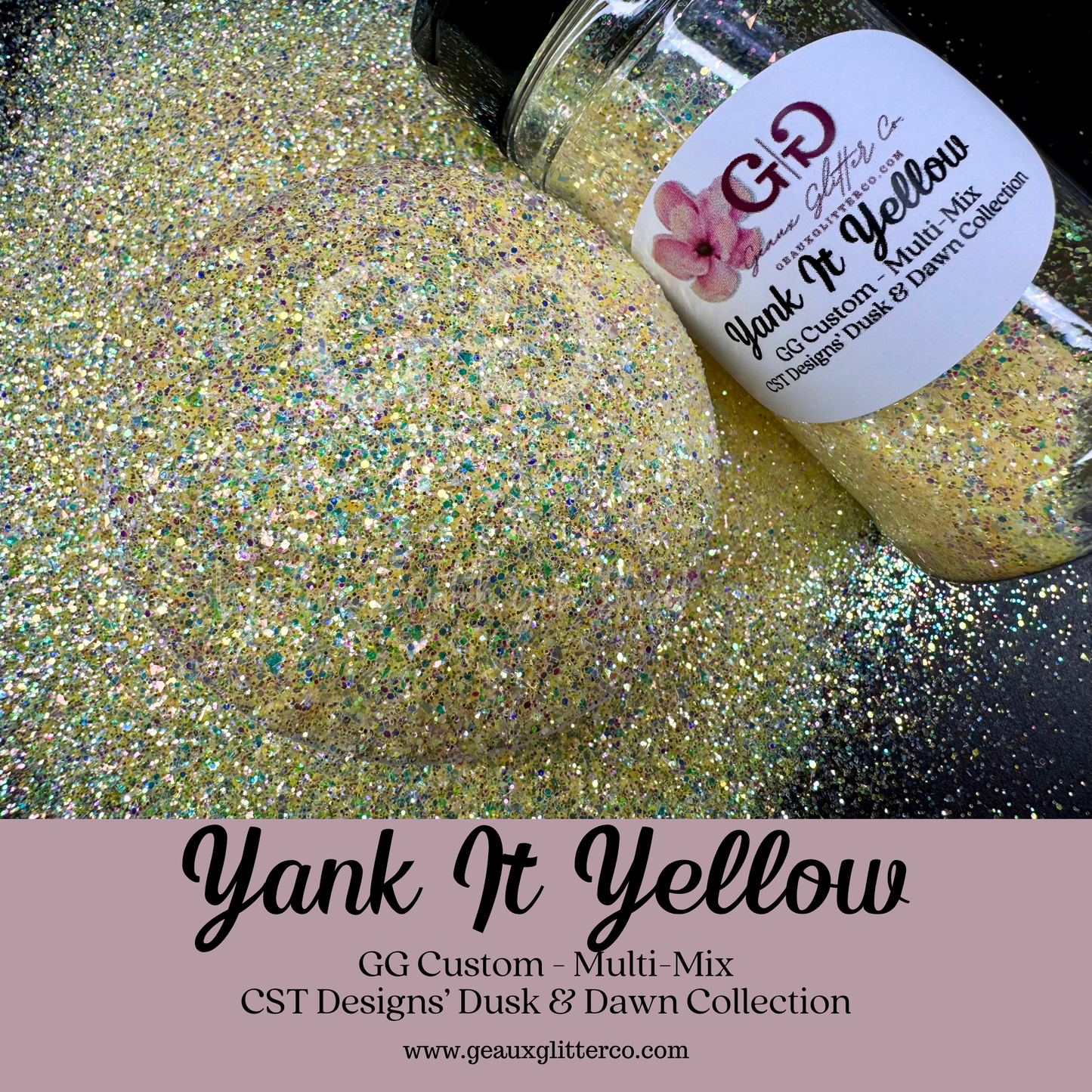 Yank It Yellow - GG Custom - Multi-Mix CST Designs Dusk & Dawn Collection
