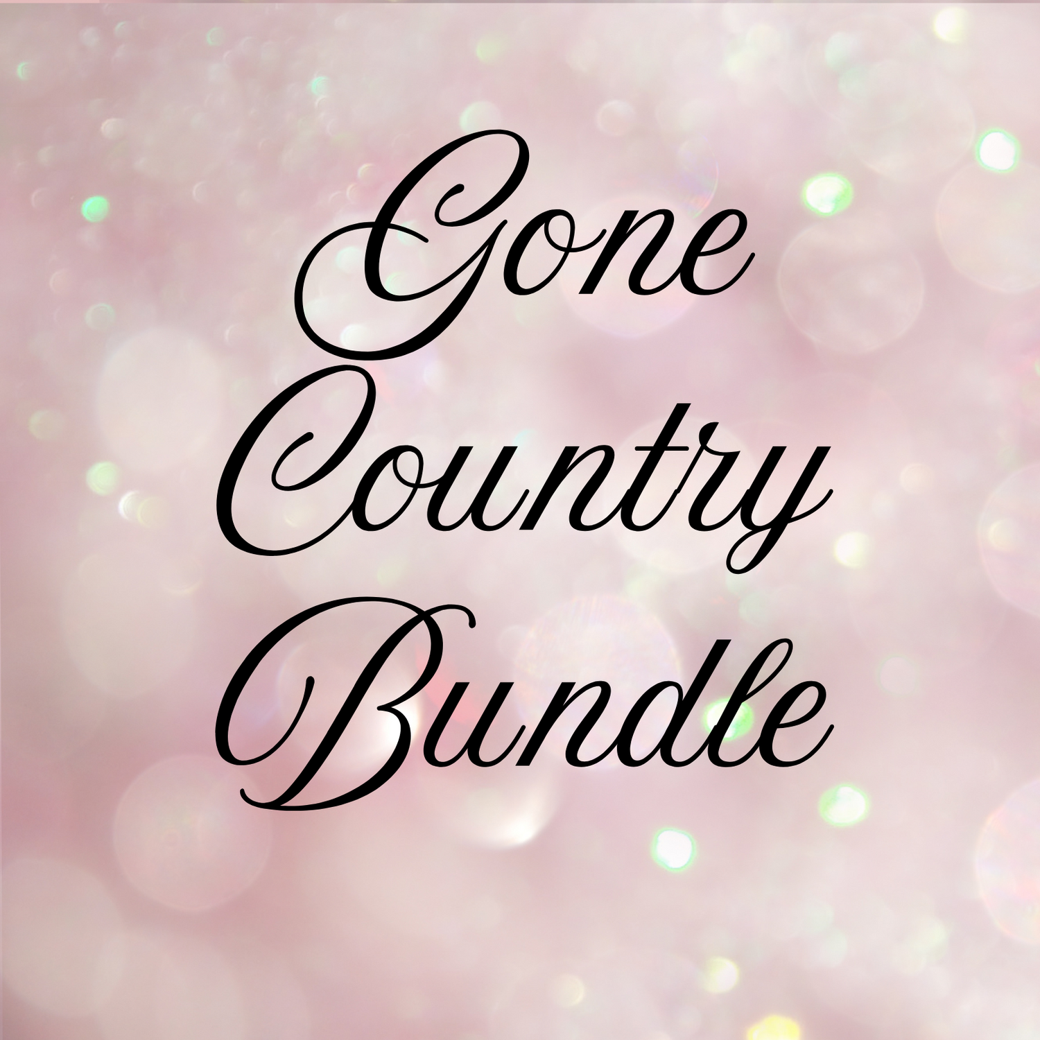 Gone Country Custom Mix Bundle