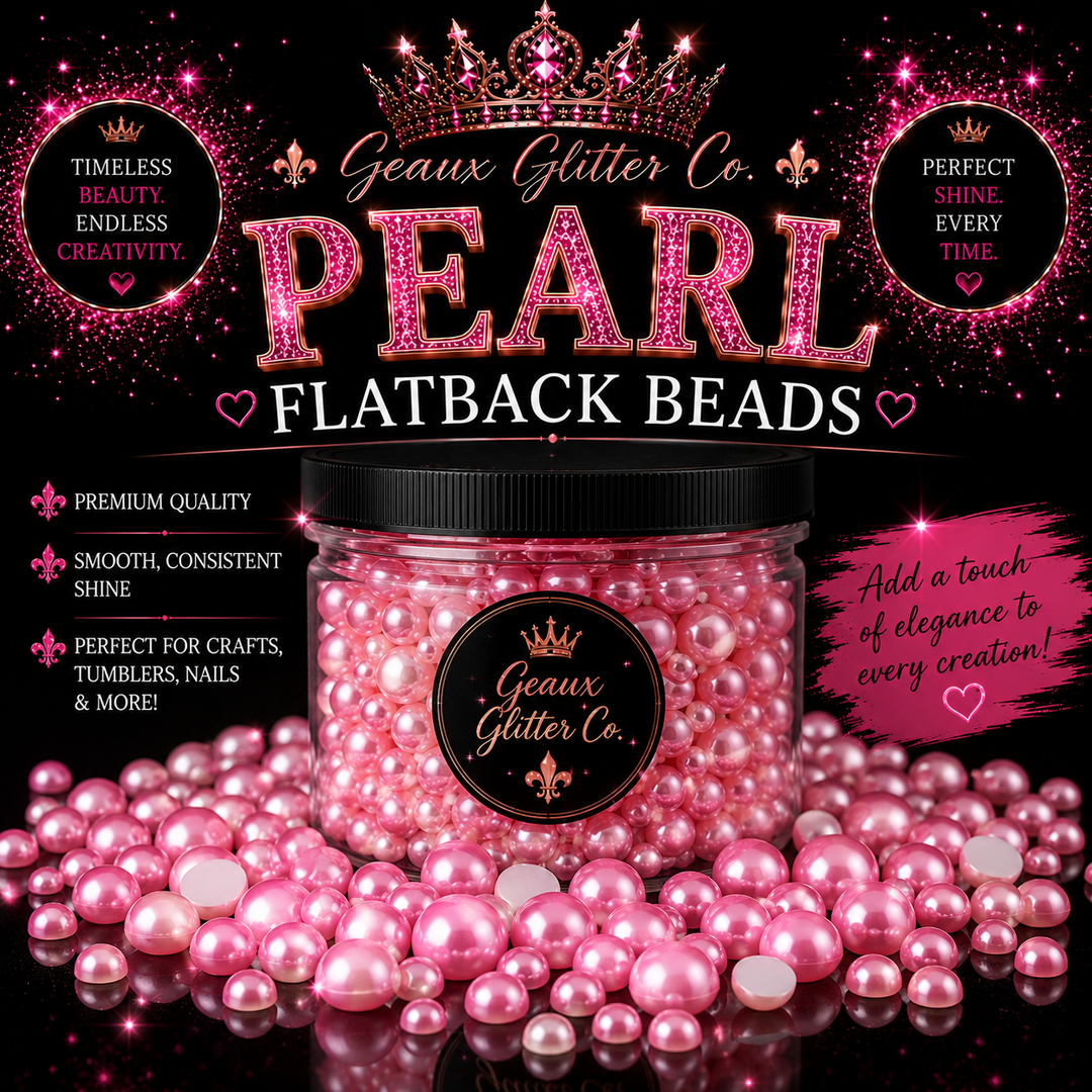 Pearl Flatback Bead Collection