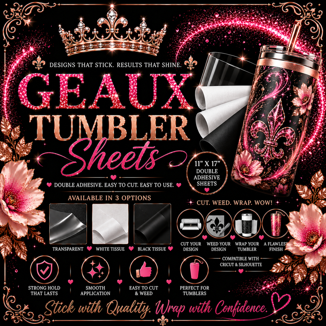 Geaux Tumbler Sheets