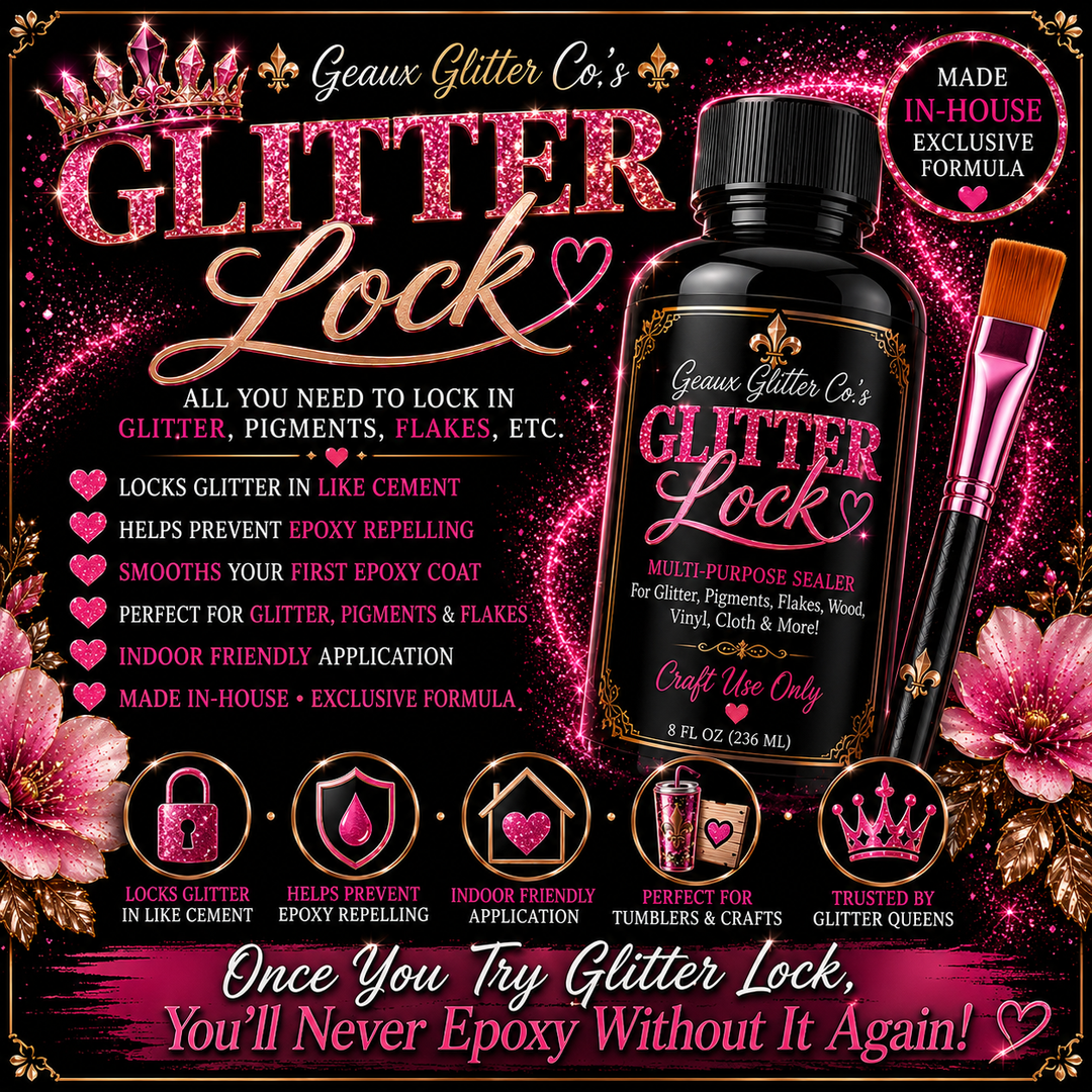 Glitter Lock - Available in 2 Sizes