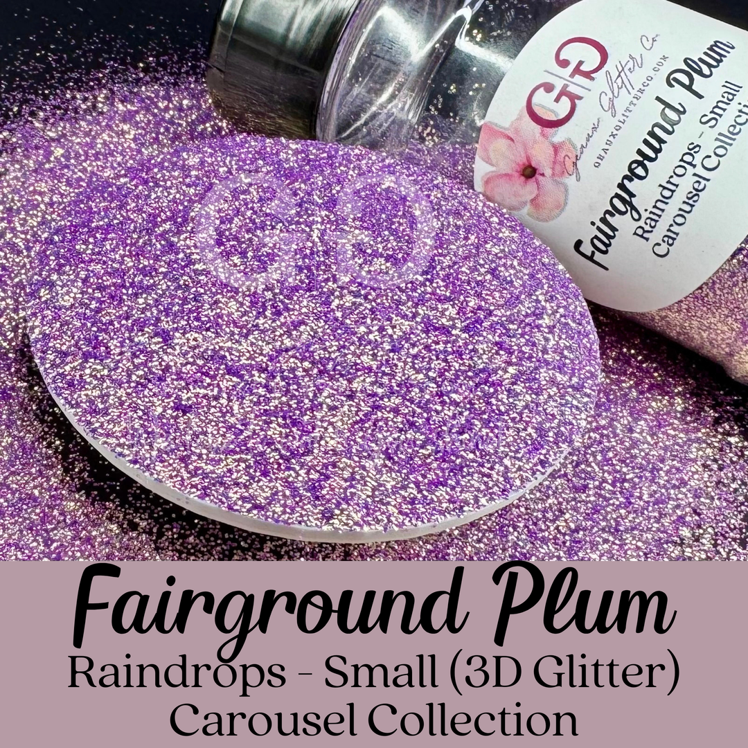 Raindrops Collection - 3D Glitter