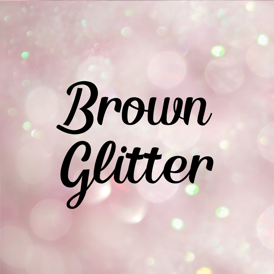 Brown/Tan Glitter