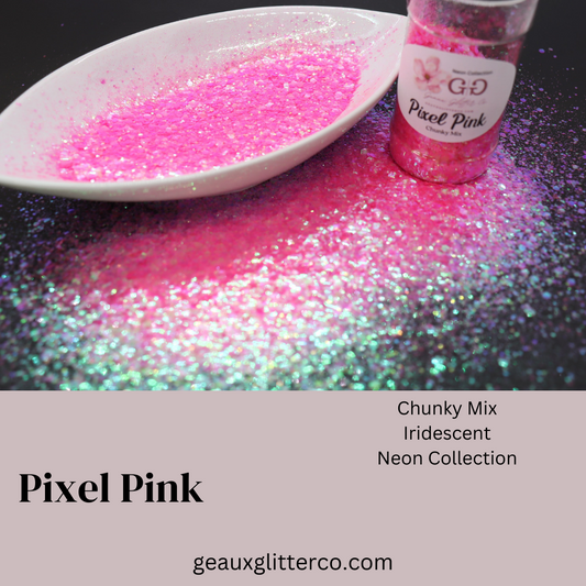 Pixel Pink Chunky Mix