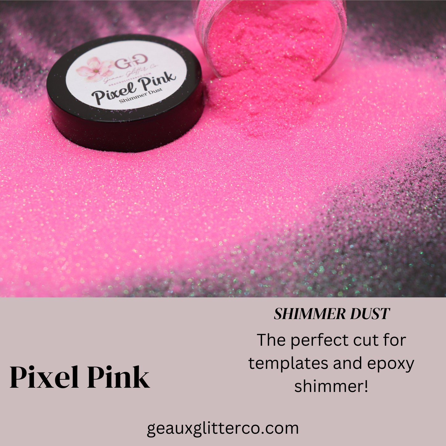 Pixel Pink Shimmer Dust