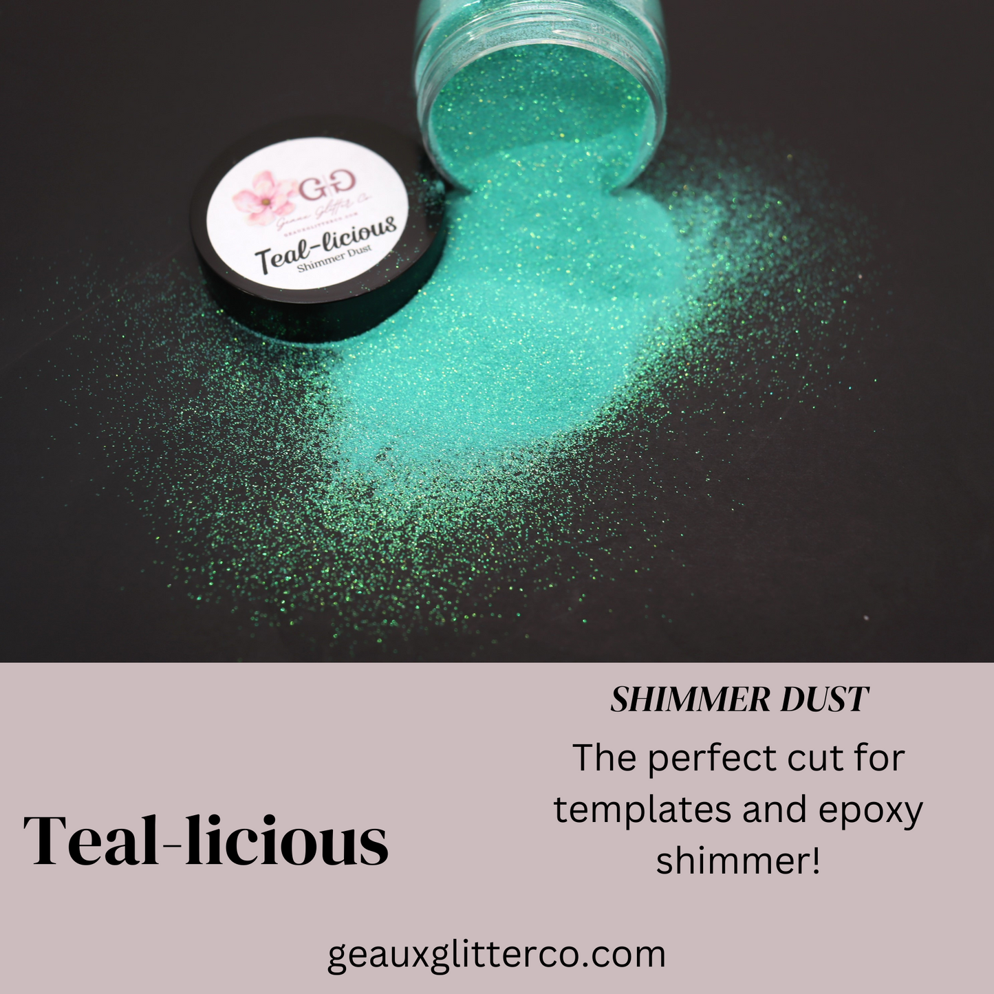 Teal-licious Shimmer Dust