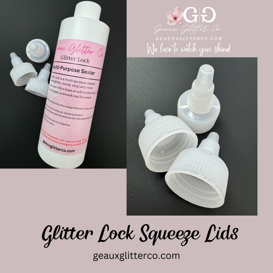 Squeeze Lid for Glitter Lock