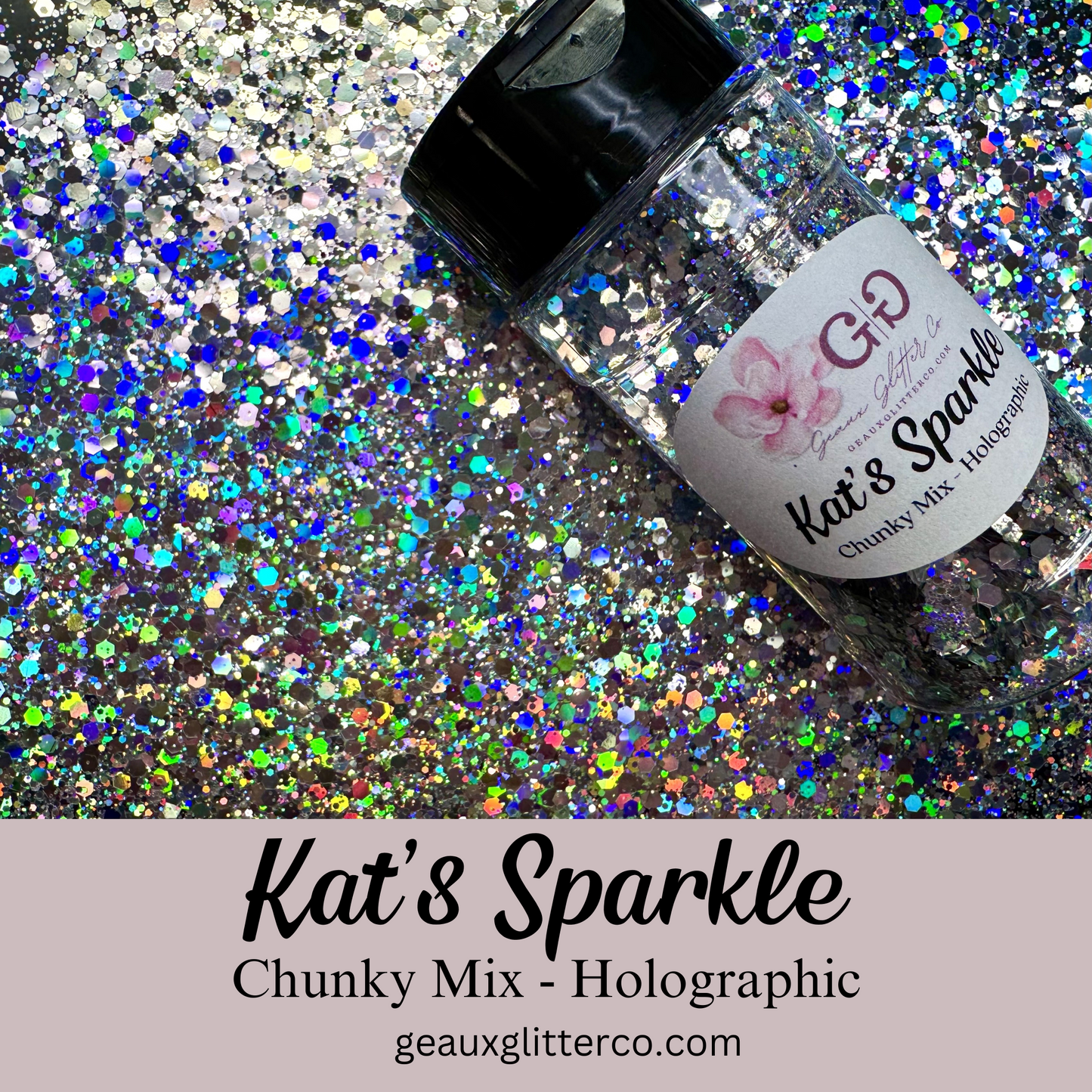 Kat's Sparkle Holographic Chunky Mix